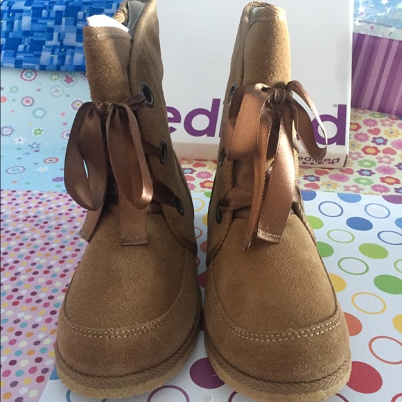 Pediped NEW in Box light brown boots US 13-13.5 - Picture 6 of 11